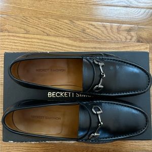 Beckett Simonon Black Loafers